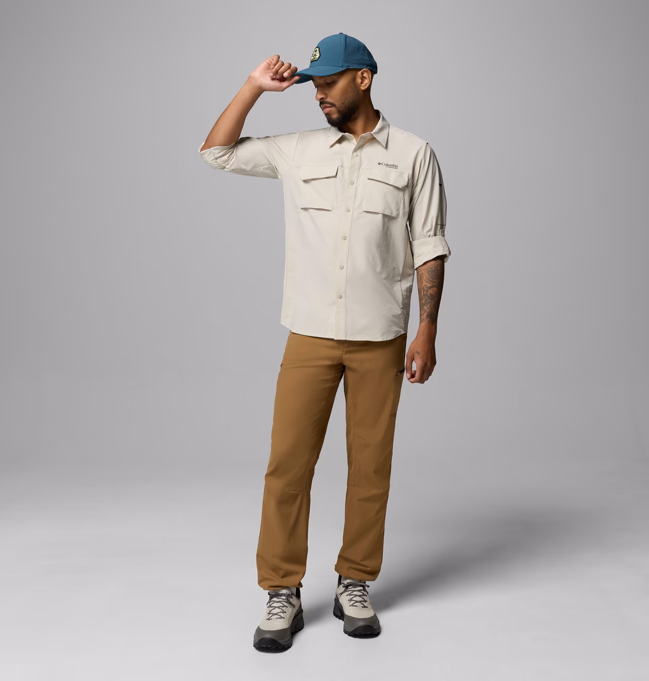 CAMISA MASCULINO COLUMBIA SILVER RIDGE ELITE – foto 2